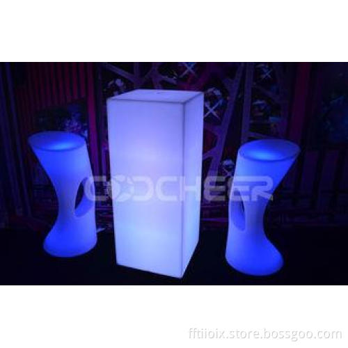 RGBW Wireless Highboy Led Bar Table Disco Bar Club illumina